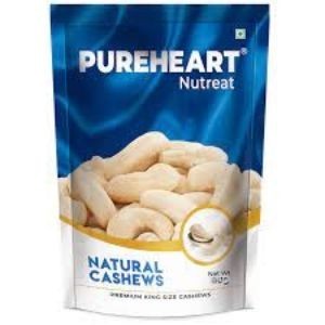 Pureheart nutreat natural cashews 200g pouch