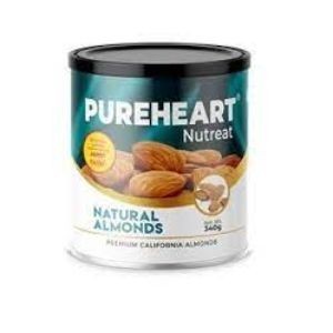 Pureheart nutreat natural almonds 333g