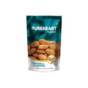 Pureheart nutreat natural almonds 200g pouch