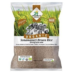 24 mantra organicsonamasuri raw rice brown orga 1 kg