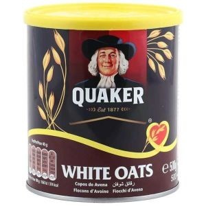 Quaker white oats bottle 500 imp