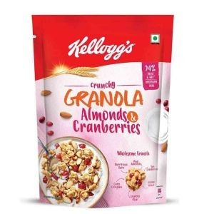 Kelloggs crunchy granola almonds&cranberries 460gm