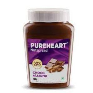 Pureheart choco almond spread 160g