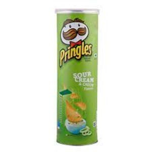 Pringles sour cream & onion 107 gm