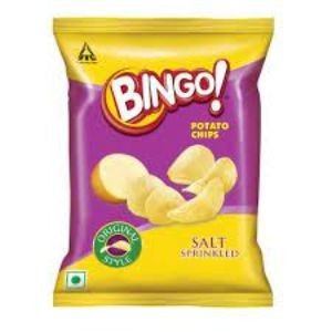 Bingo potato chips salt sprinkled 21gm