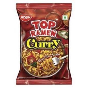 Top ramen curry veg noodiles 80gm