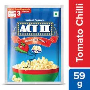 Act ii popcorn tomato chilly 59 gm