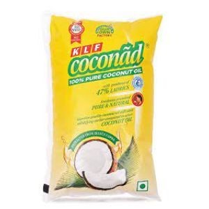 Klf coconad coconut oil 1ltr ((pouch)