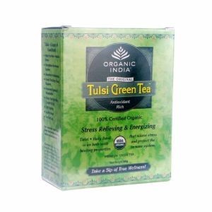 ORGANIC INDIA TULSI GREEN TEA 50GM