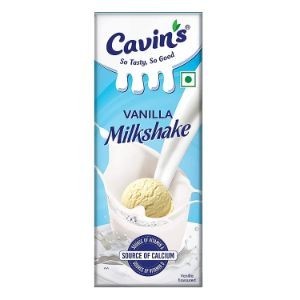 Cavins milkshake vanilla 180 ml
