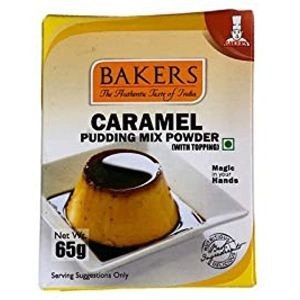 Bakers caramel pudding mix 65gm