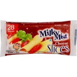 Milky mist slices cheese 475 g