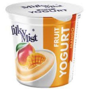 Milky mist fruit yoghurt mango 100 gm