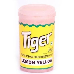 Tiger  colour 10 gm lemon yellow