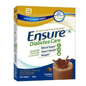 Ensure diabetes care sugar free chocolate flv box200gm
