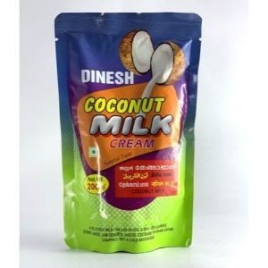 Dinesh coconut milk cream 200 ml