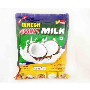 Dinesh coconut milk 1 ltr pkt
