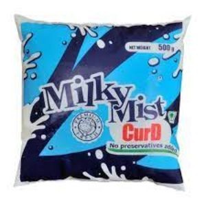 Milky mist curd 400gm pouch