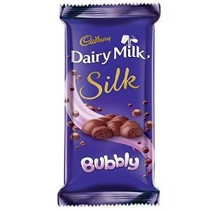 Cadbury dairy milk silk bubbly 50g