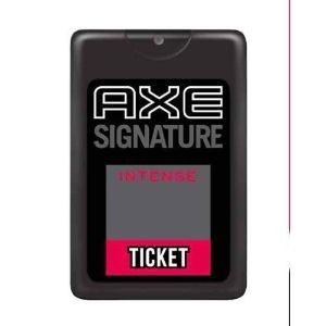 Axe signature intence ticket perfume 17ml