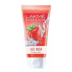 Lakme Blush & Glow Face Wash Gel Strawberry 100Gm