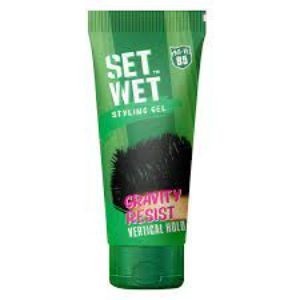 Set wet hair gel vert hold100
