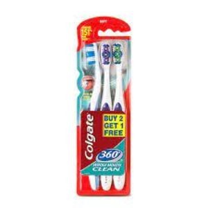 COLGATE 360 WHOLE MOUTH CLE SOFT 2+1