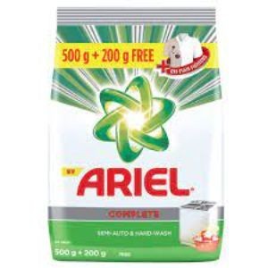 Ariel complete washing pwr 500g+200g free