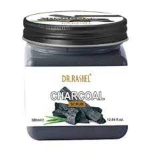 Dr.rashel charcoal face & body scrub 380 ml imp