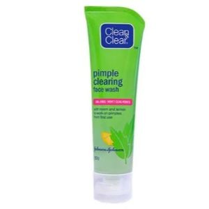 Clean & clear pimple clearing f/wash 80  gm