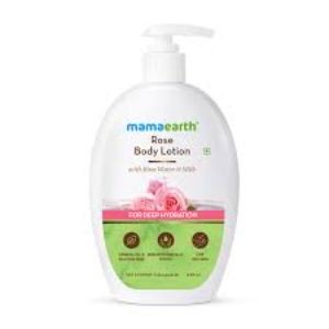 Mamaearth rose b/l with rose water and milk 400 ml