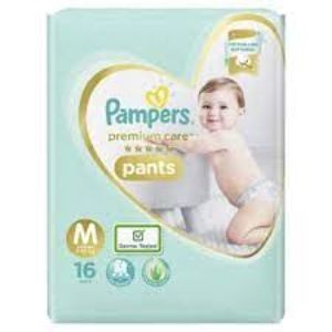 Pampers premium care 7-12kg medium 16 pants