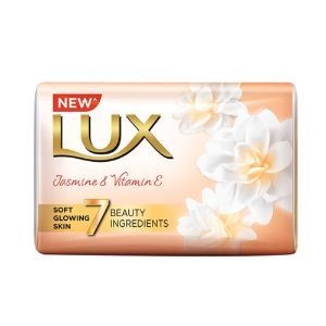 Lux brighter glow jasmine&vitamin c+e soap 100g