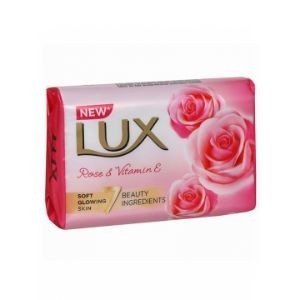 Lux even toned glow rose vit c+e soap 100g