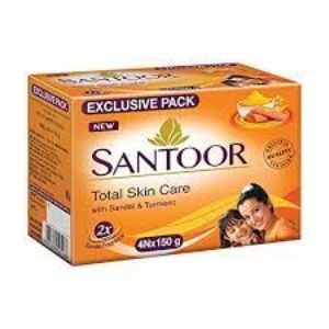 Santoor sandal&turmeric soap 125x4