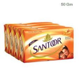 Santoor san&tur mega offer (4x125g)