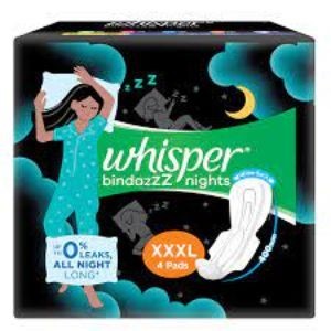 Whisper bindazz nights xxxl 4 pads