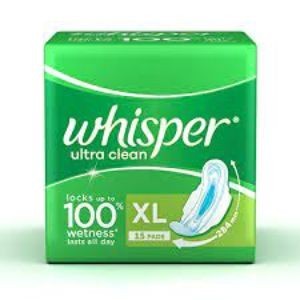 WHISPER ULTRA CLEAN 15 PADS XL