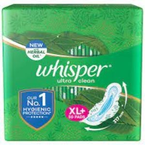 Whisper ultra hygiene comfort xl+ 50pads