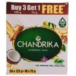 Chandrika ayurvedic soap 3*125g+75g