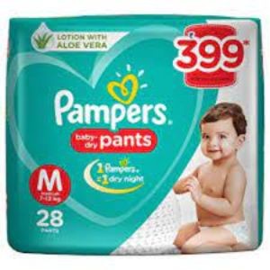 Pampers All Round Protection M 7-12Kg With Aloevera 22 Pants