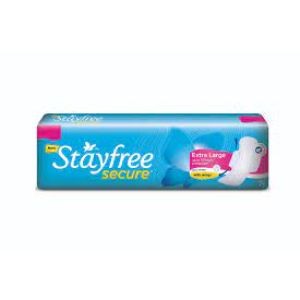 Stayfree secure dry cover xl 6 pad
