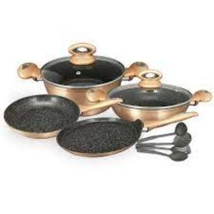 IMPEX NONSTICK FORGED COOKWARE SET GEM 4S