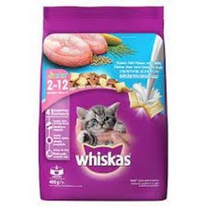 Whiskas junior ocean fish flavor with milk 450gm