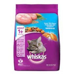 Whiskas cat food (ocean fish flavour) 480 gm