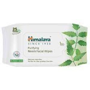 Himalaya purifying neem facial wipes ext sft 25wips