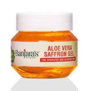 Banjaras aloe vera saffron gel 100gm