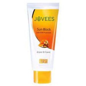 Jovees sun block uva protect anj&car100gm