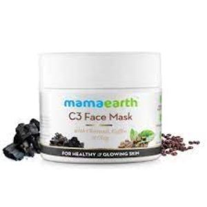 Mamaearth c3 face mask  with charcoal,coffee and clay 100g
