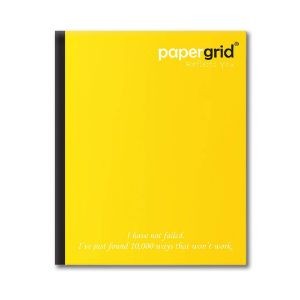 PAPERGRID NOTEBOOKS 84 PAGE UNRULED 19X15.5CM